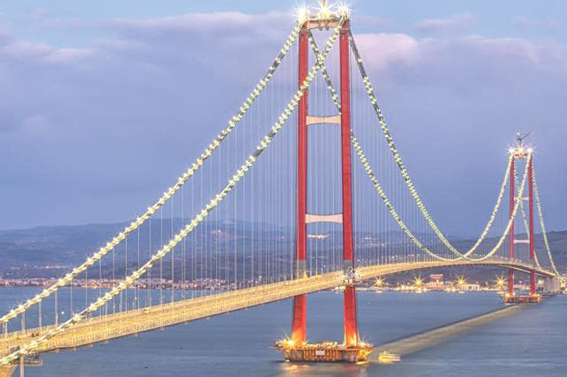 Go to МОЗАИК: ДАРДАНЕЛИ <br> Најдужи висећи мост на свету